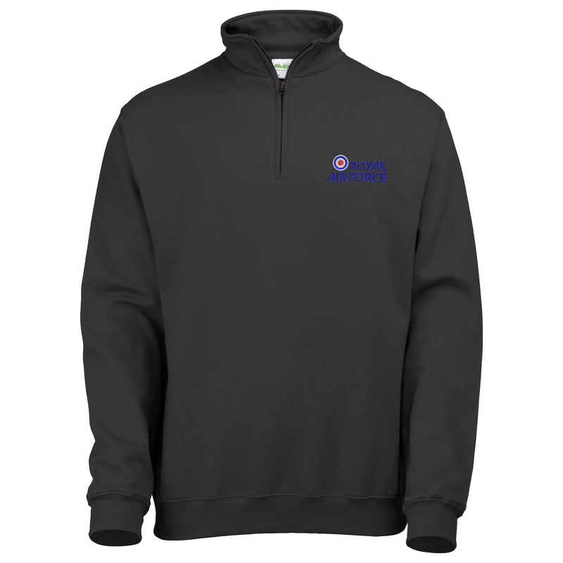Royal Air Force - RAF Quarter Zip Sweatshirt