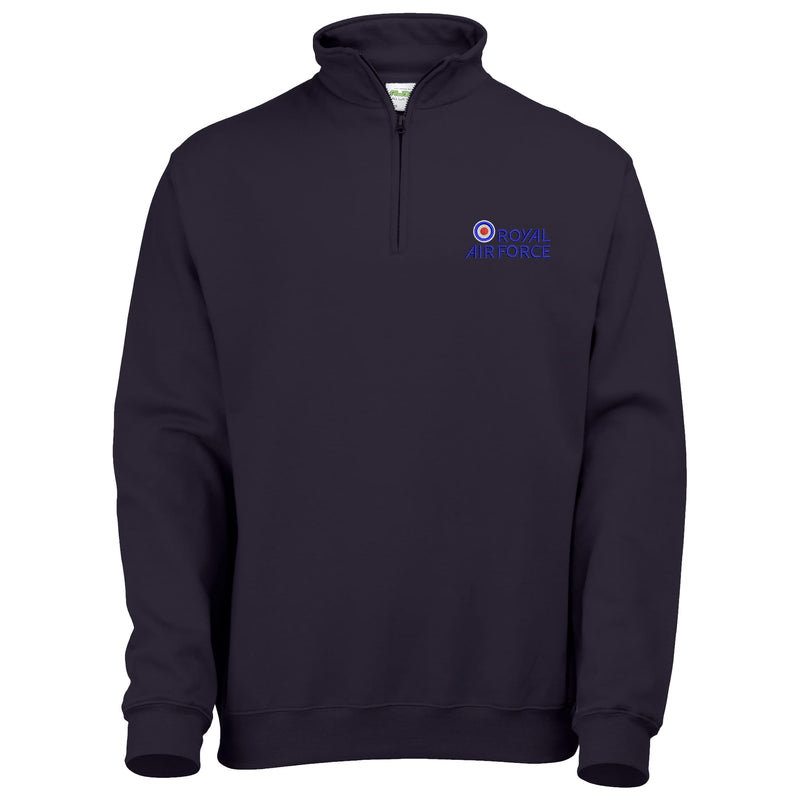 Royal Air Force Quarter Zip Sweatshirt
