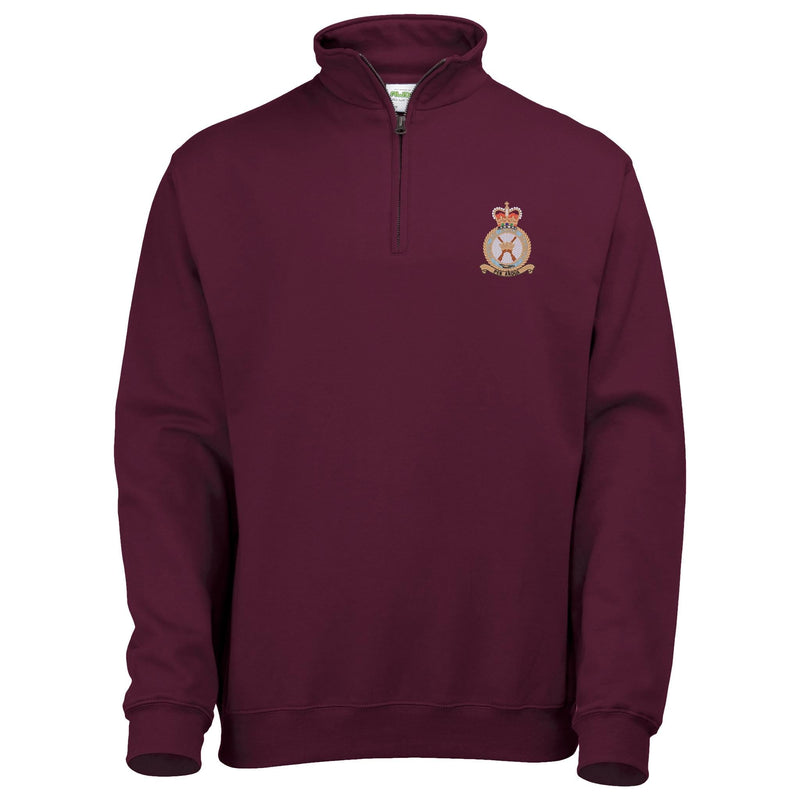 RAF Regiment Quarter Zip Sweatshirt