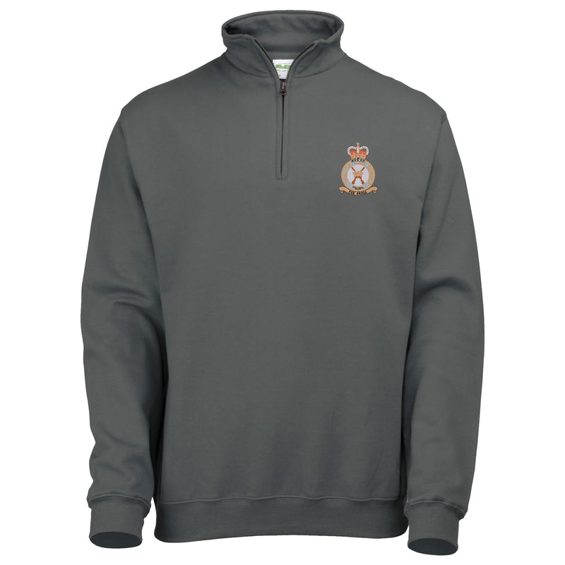 RAF Regiment Quarter Zip Sweatshirt