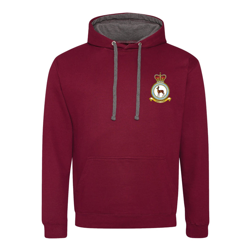 RAF School of Physical Training Varsity Contrast Hoodie