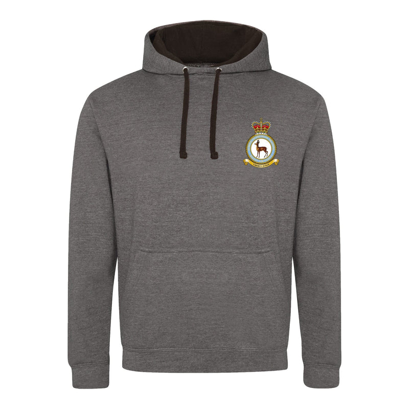 RAF School of Physical Training Varsity Contrast Hoodie