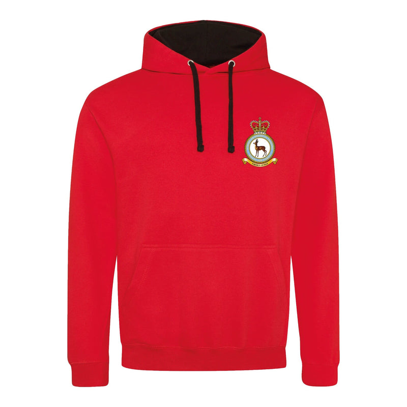 RAF School of Physical Training Varsity Contrast Hoodie