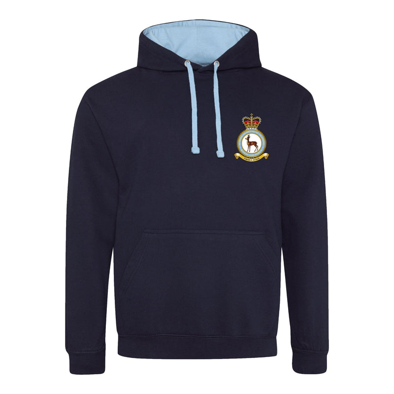 RAF School of Physical Training Varsity Contrast Hoodie
