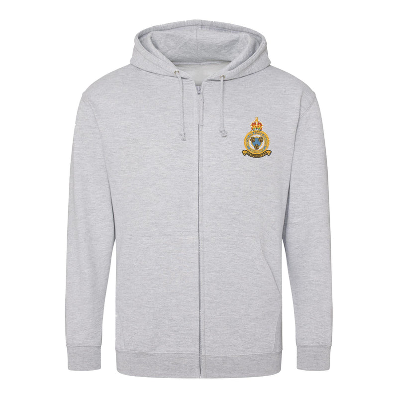 RAF Shawbury Zipped Hoodie