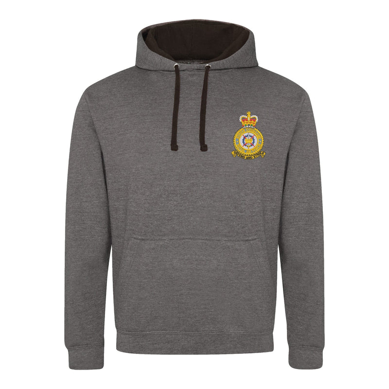 RAF Strike Command Varsity Contrast Hoodie