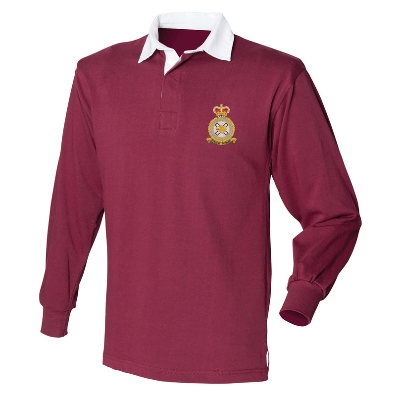 RAF Turnhouse Front Row Long Sleeve Rugby Shirt