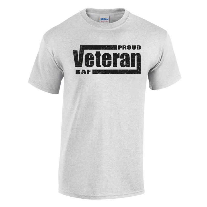 Proud RAF Veteran Printed T-Shirt
