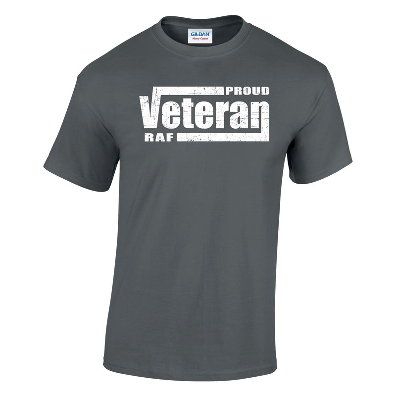 Proud RAF Veteran Printed T-Shirt