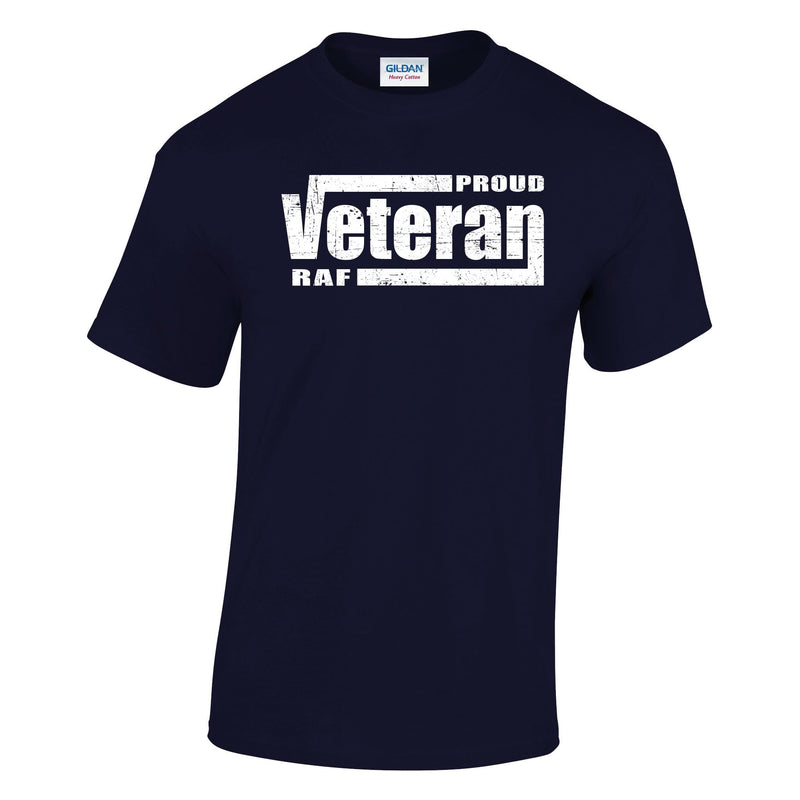 Proud RAF Veteran Printed T-Shirt
