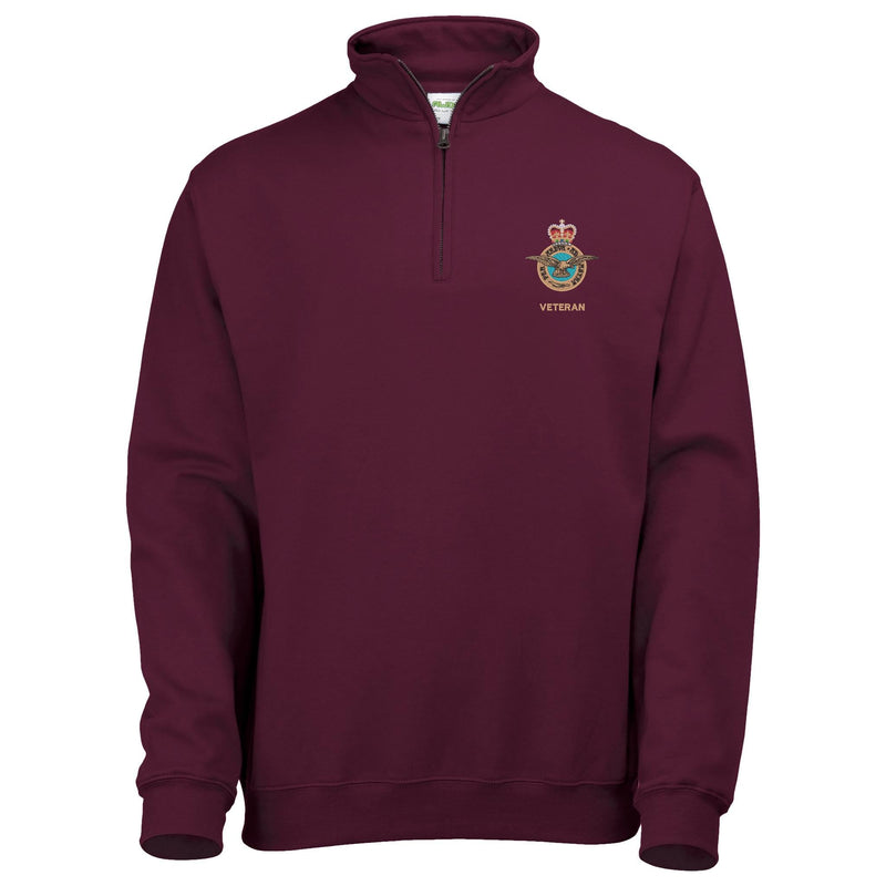 Royal Air Force - Armed Forces Veteran Quarter Zip Sweatshirt