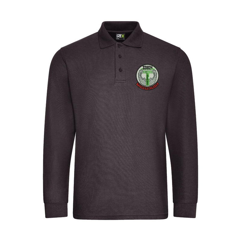 RAFP 814 Towerborne Long Sleeve Polo Shirt