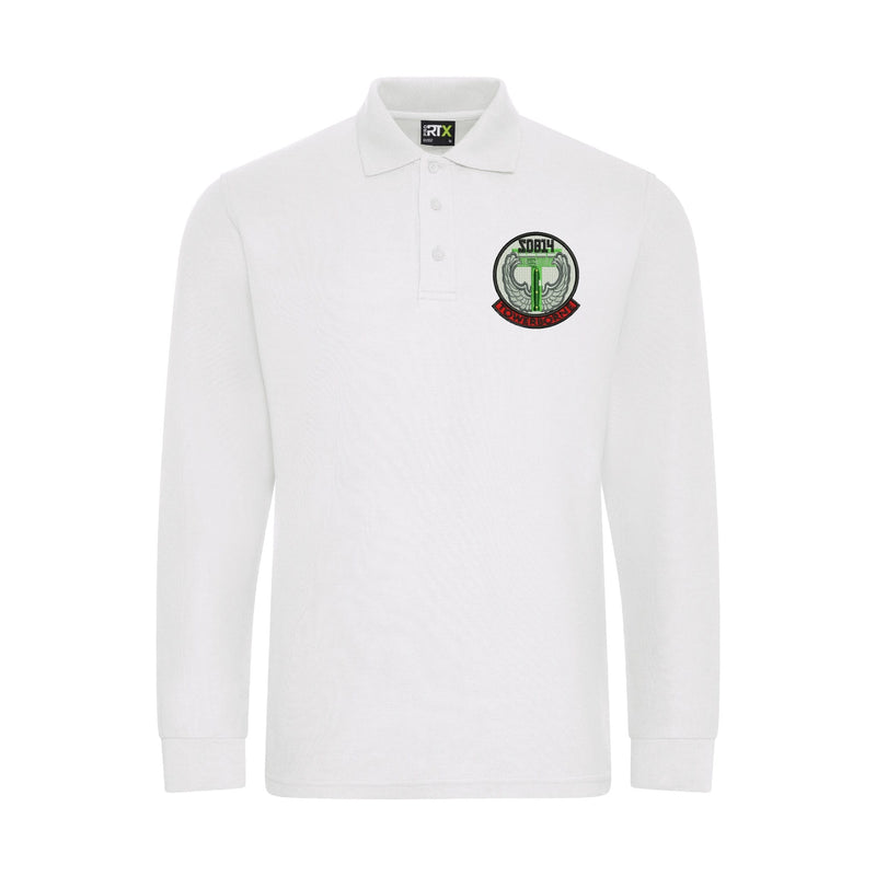 RAFP 814 Towerborne Long Sleeve Polo Shirt