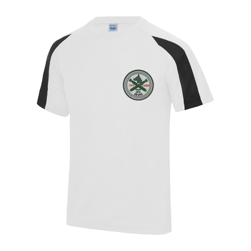 RAFP QPD 814 Contrast Polyester T-Shirt