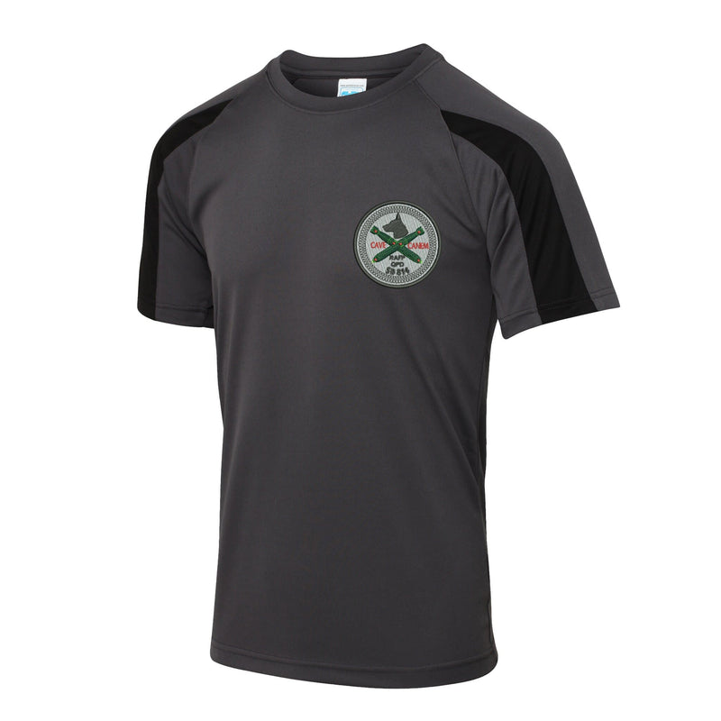 RAFP QPD 814 Contrast Polyester T-Shirt