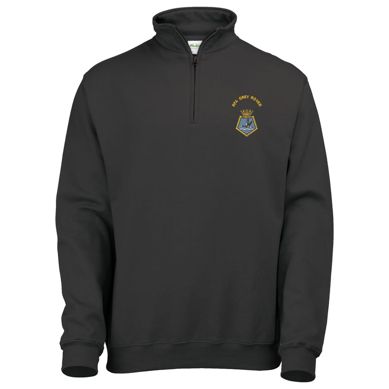 RFA Grey Rover Quarter Zip Sweatshirt