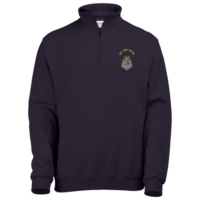 RFA Grey Rover Quarter Zip Sweatshirt