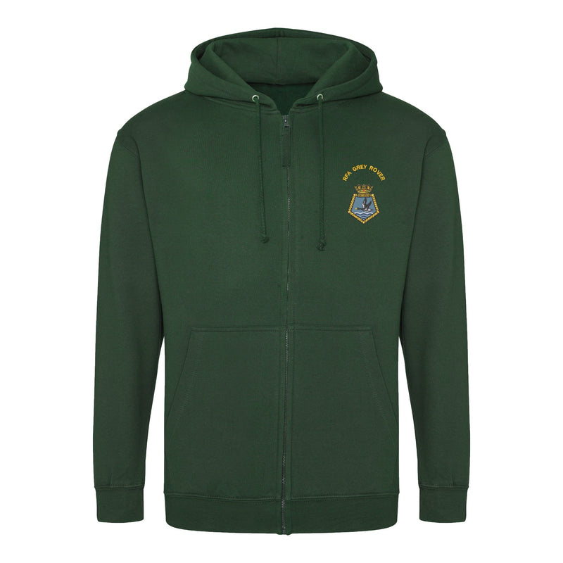 RFA Grey Rover Zipped Hoodie