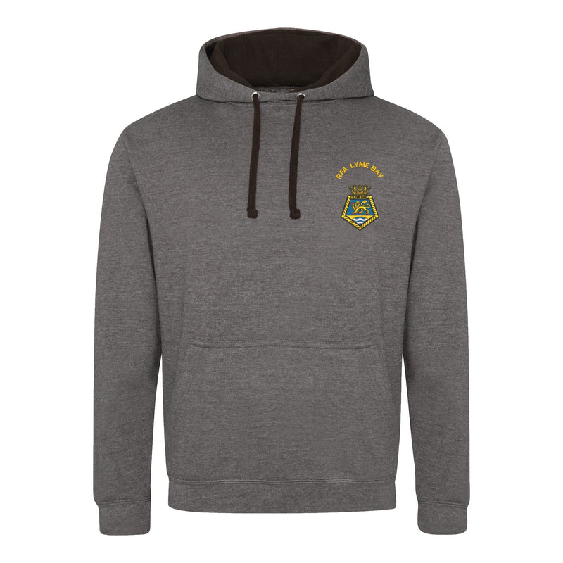 RFA Lyme Bay Varsity Contrast Hoodie