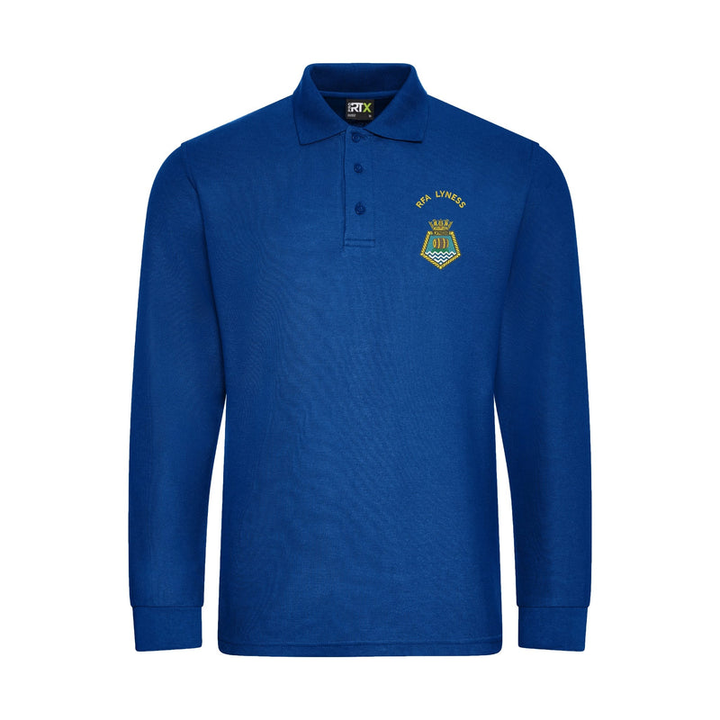 RFA Lyness Long Sleeve Polo Shirt