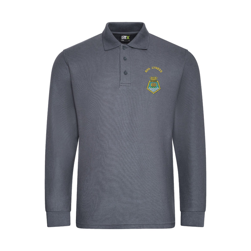 RFA Lyness Long Sleeve Polo Shirt