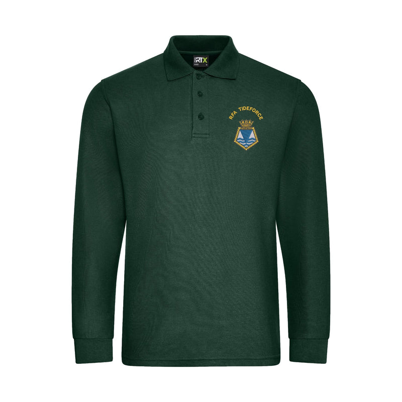 RFA Tideforce Long Sleeve Polo Shirt