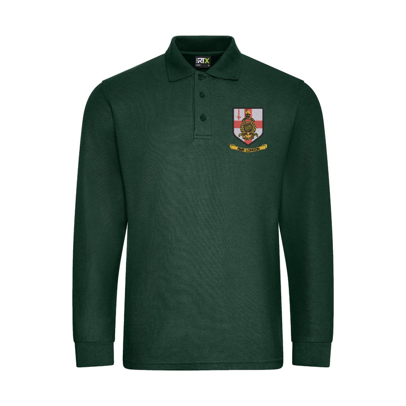 RMR London Long Sleeve Polo Shirt