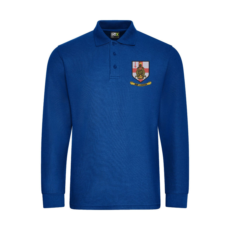 RMR London Long Sleeve Polo Shirt