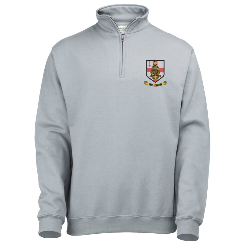 RMR London Quarter Zip Sweatshirt