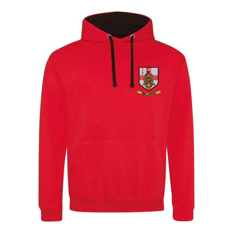 RMR London Varsity Contrast Hoodie