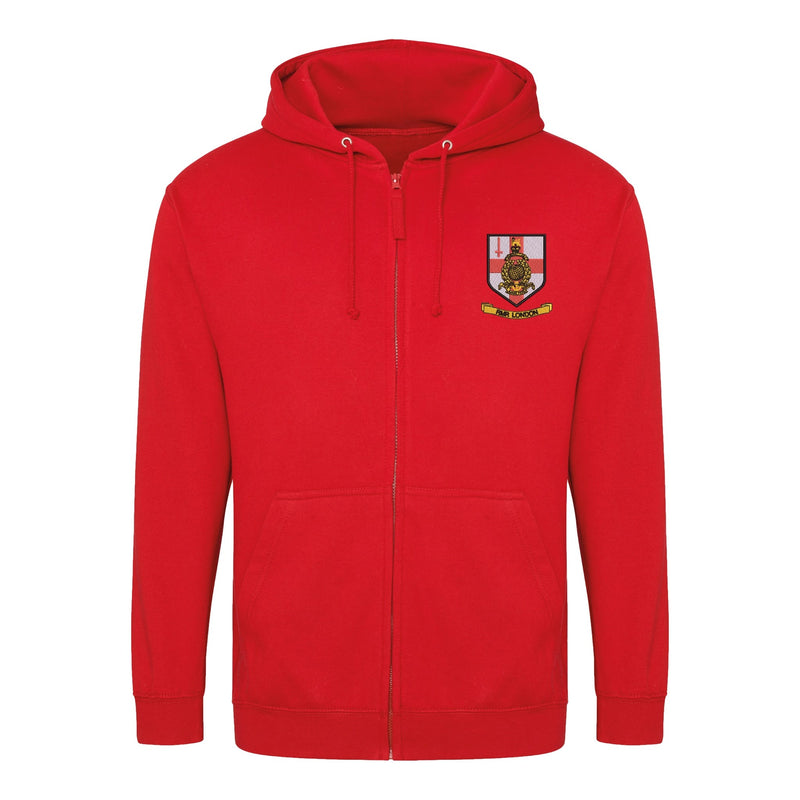 RMR London Zipped Hoodie
