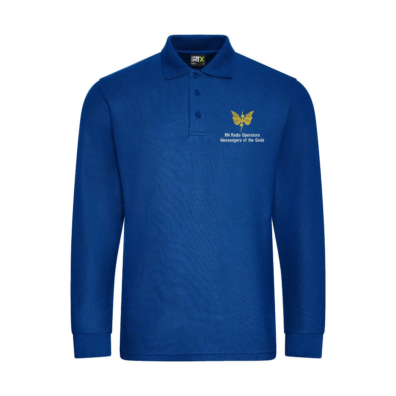 RN Radio Operators Long Sleeve Polo Shirt
