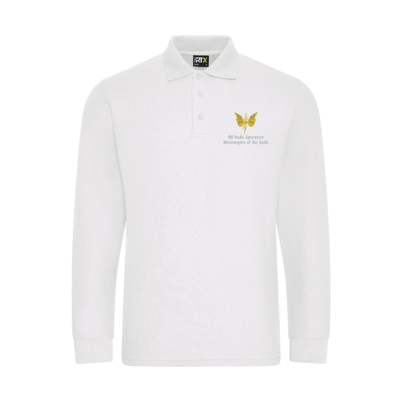 RN Radio Operators Long Sleeve Polo Shirt