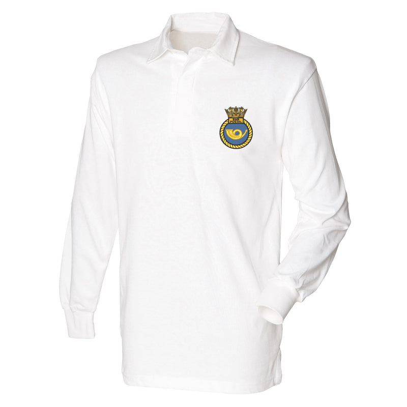 RNR Postal Front Row Long Sleeve Rugby Shirt