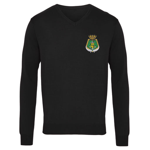RNZN Band Arundel Sweater Black