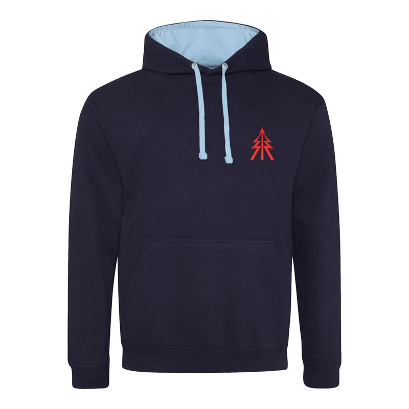 Recce Corps Tactical Recognition Flash Varsity Contrast Hoodie