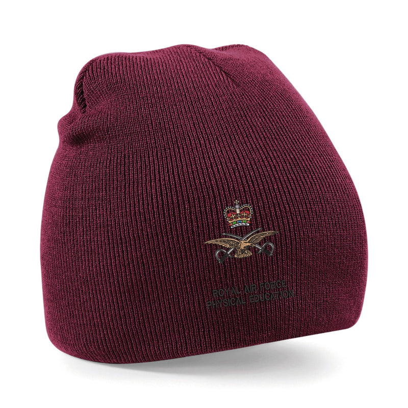 RAF School of Physical Training Beanie Hat