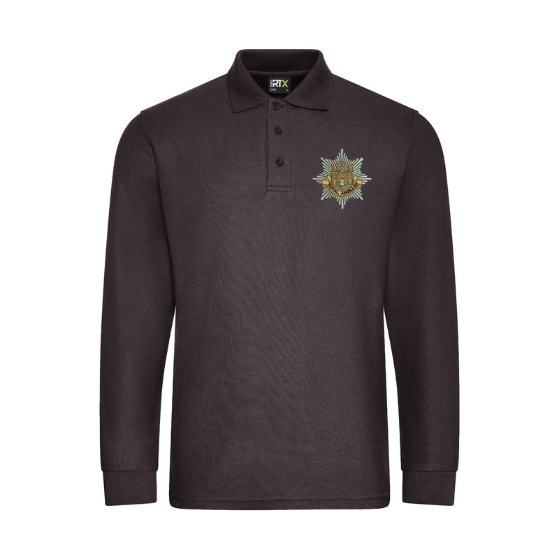 Royal Anglian Long Sleeve Polo Shirt