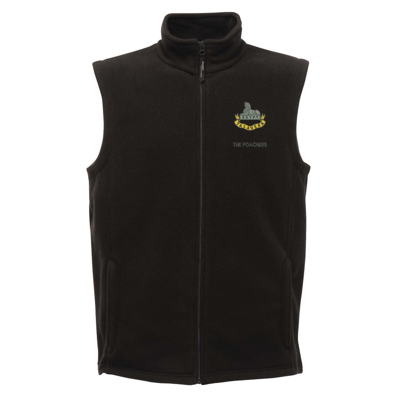 Royal Anglian 2nd Battalion 'The Poachers' Regatta Fleece Bodywarmer