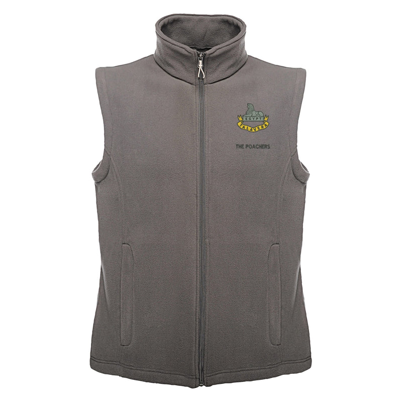 Royal Anglian 2nd Battalion 'The Poachers' Regatta Fleece Bodywarmer
