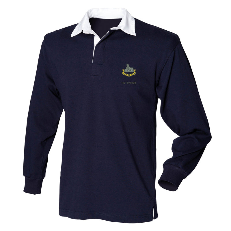 Royal Anglian Poachers Front Row Long Sleeve Rugby Shirt