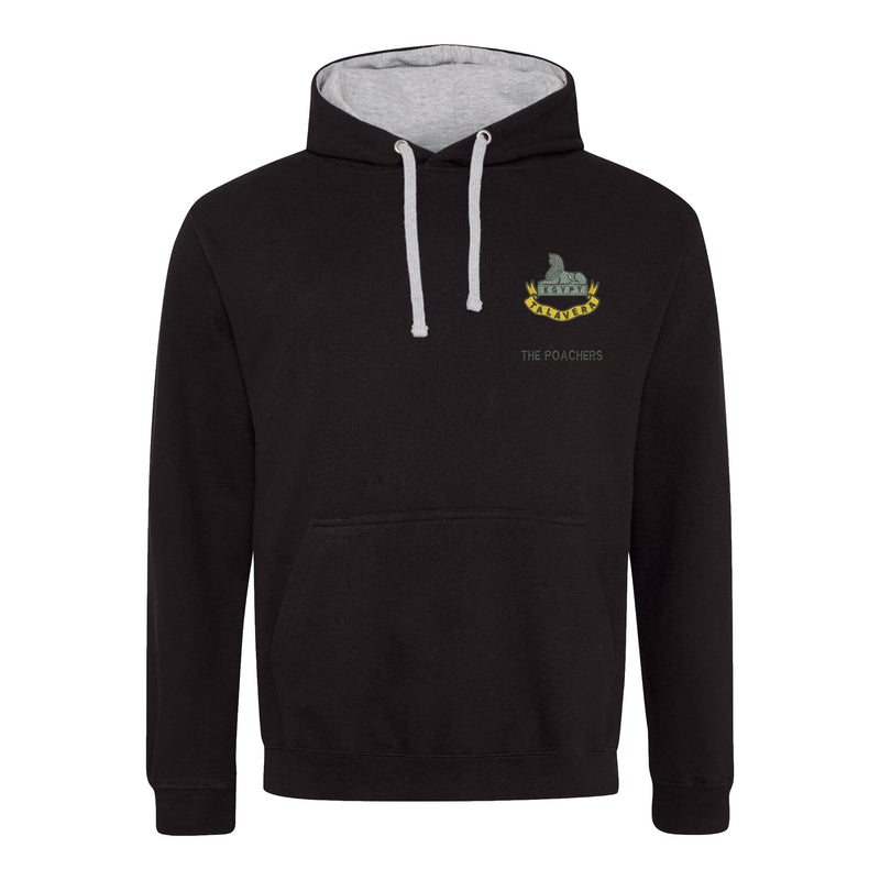 Royal Anglian 2nd Battalion 'The Poachers' Varsity Contrast Hoodie