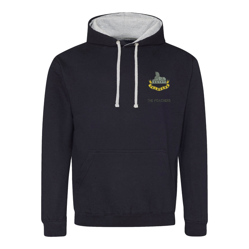 Royal Anglian 2nd Battalion 'The Poachers' Varsity Contrast Hoodie