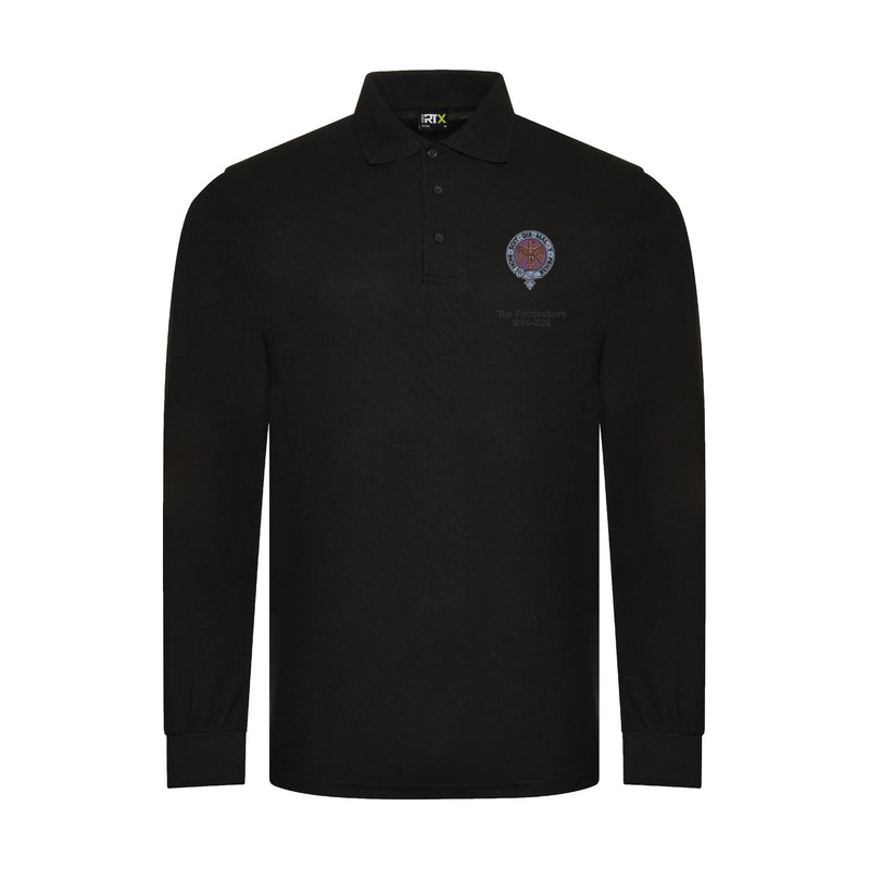 Royal Anglian Pompadour Long Sleeve Polo Shirt
