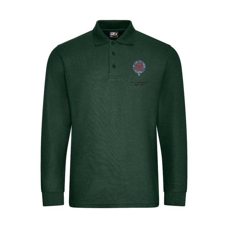 Royal Anglian Pompadour Long Sleeve Polo Shirt