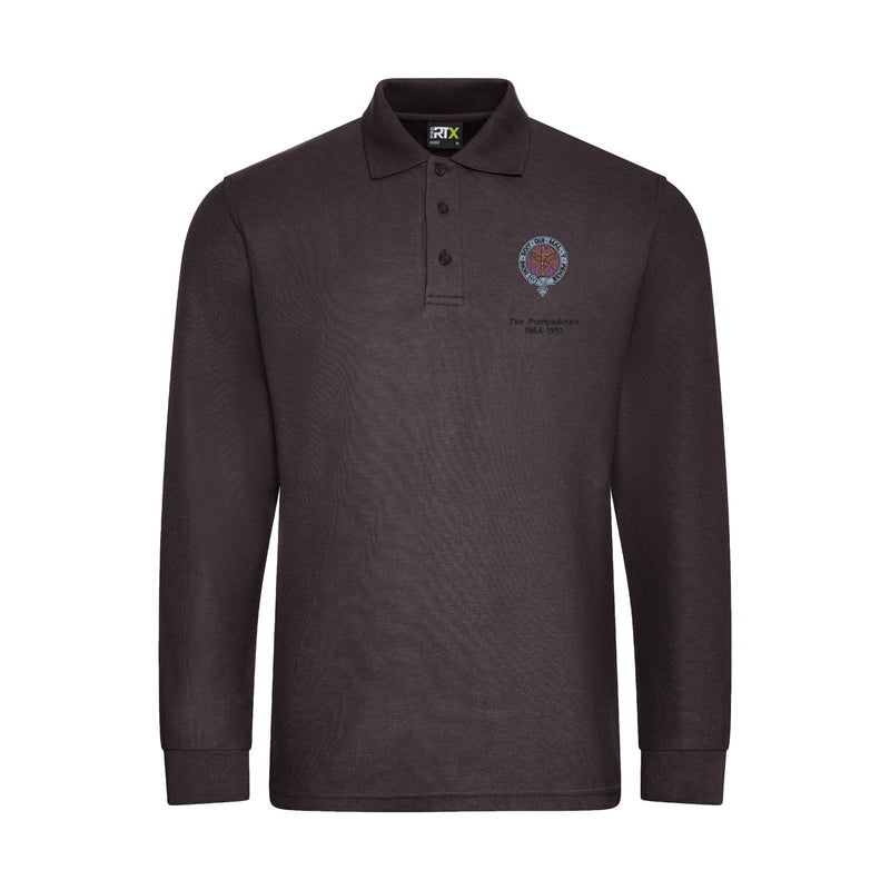 Royal Anglian Pompadour Long Sleeve Polo Shirt