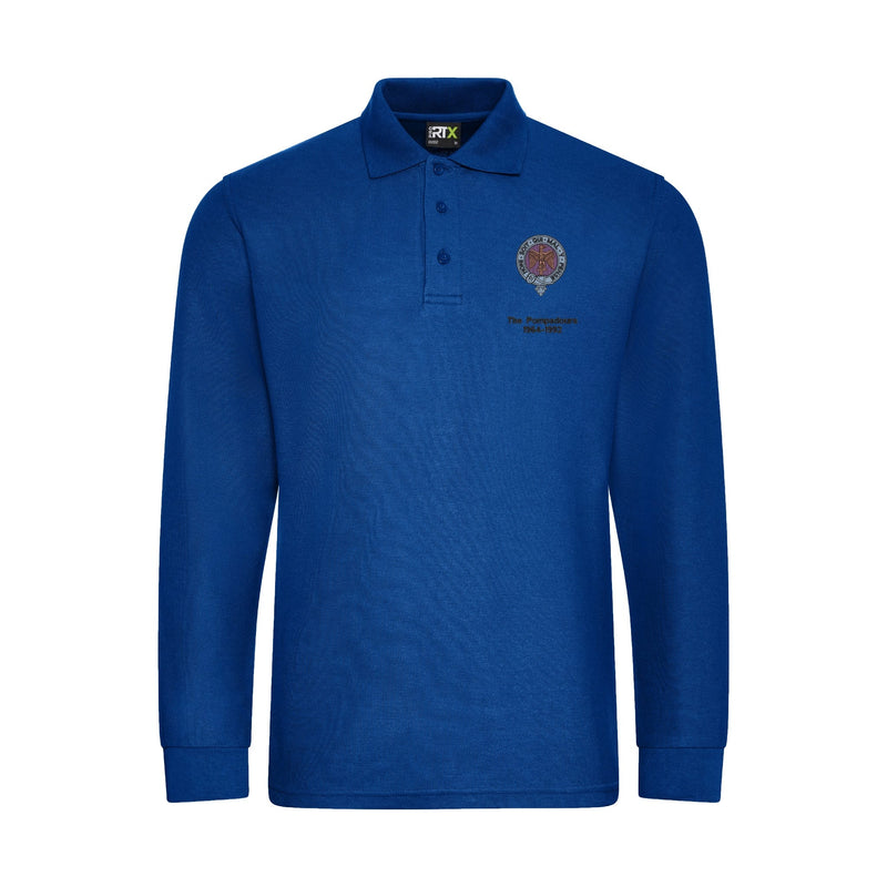 Royal Anglian Pompadour Long Sleeve Polo Shirt
