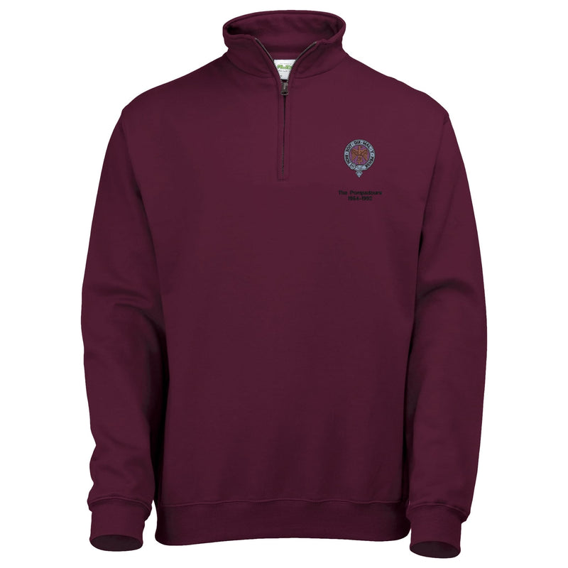 Royal Anglian Pompadour Quarter Zip Sweatshirt