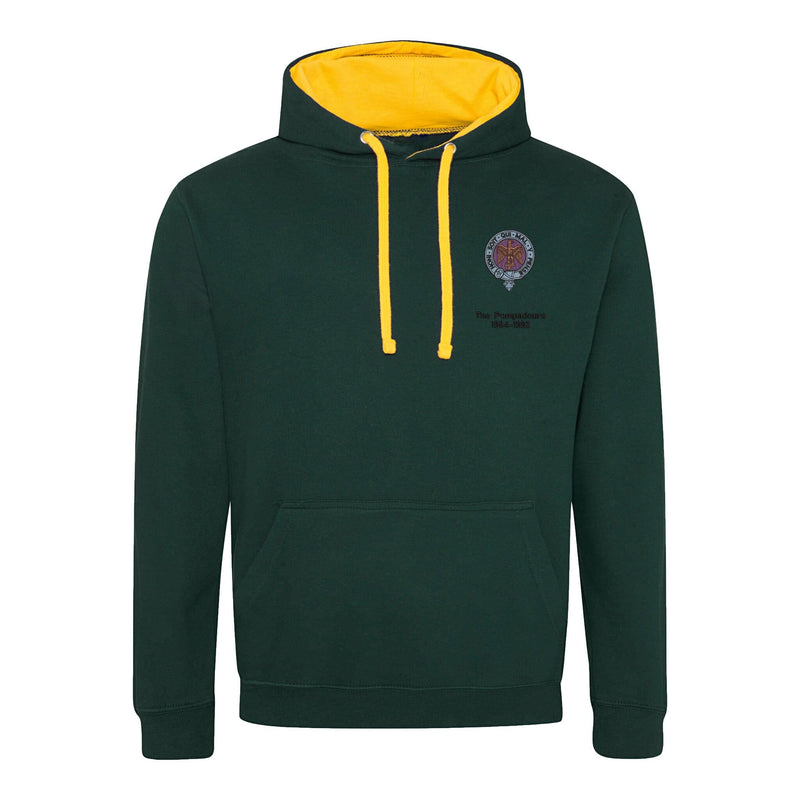 Royal Anglian Pompadour Varsity Contrast Hoodie