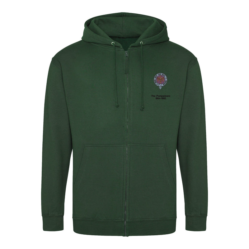 Royal Anglian Pompadour Zipped Hoodie